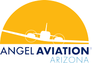 Angel Aviation Flight School Logo