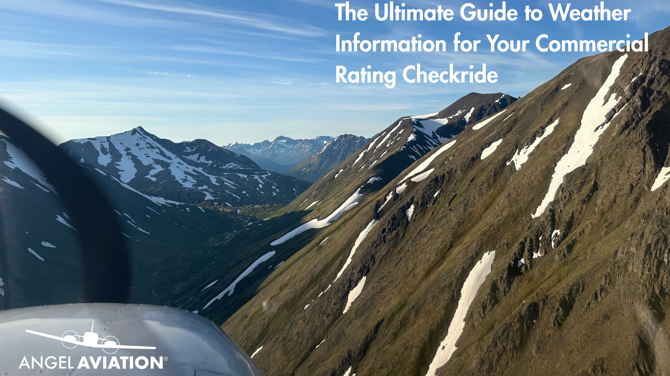 The Ultimate Guide to Weather Information for Your Commercial Rating Checkride