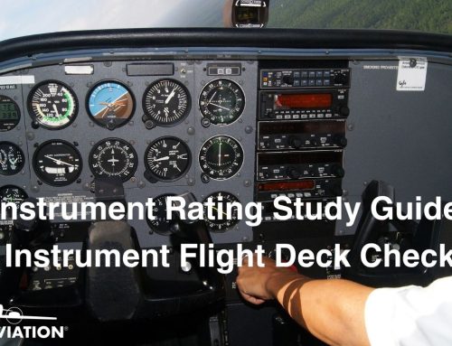 Instrument Rating Study Guide: Instrument Flight Deck Check